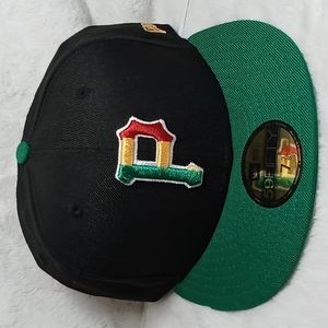 Pirates Rasta 7 3/8 Fitted Cap........box 1
